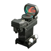 Red-dot finder on Synta mount.
